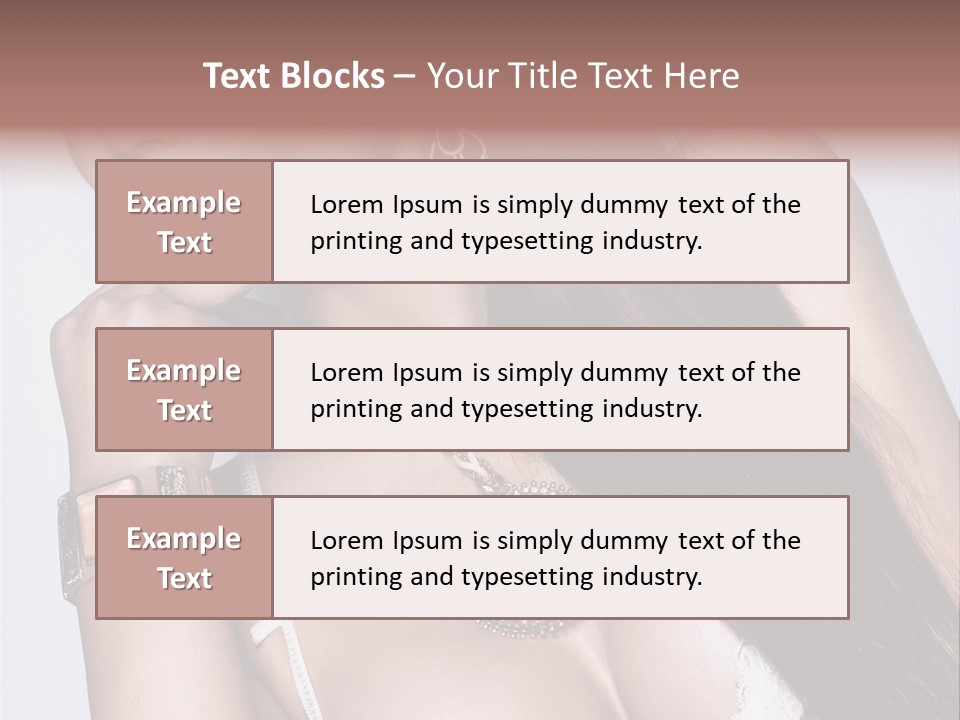 Sensuality Vintage Luxury PowerPoint Template