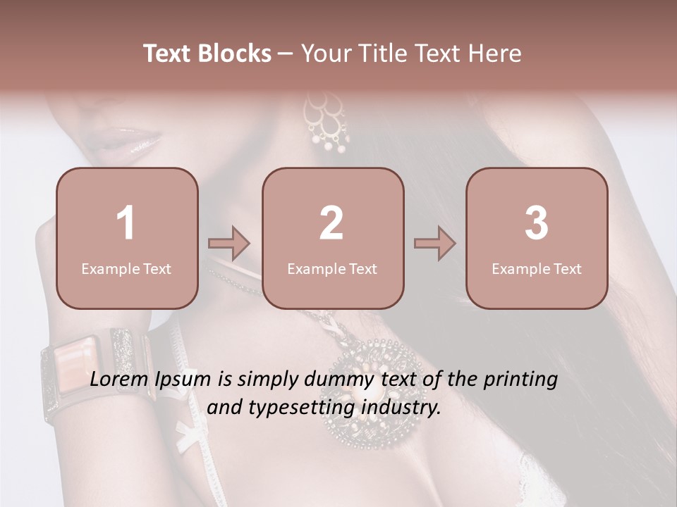 Sensuality Vintage Luxury PowerPoint Template