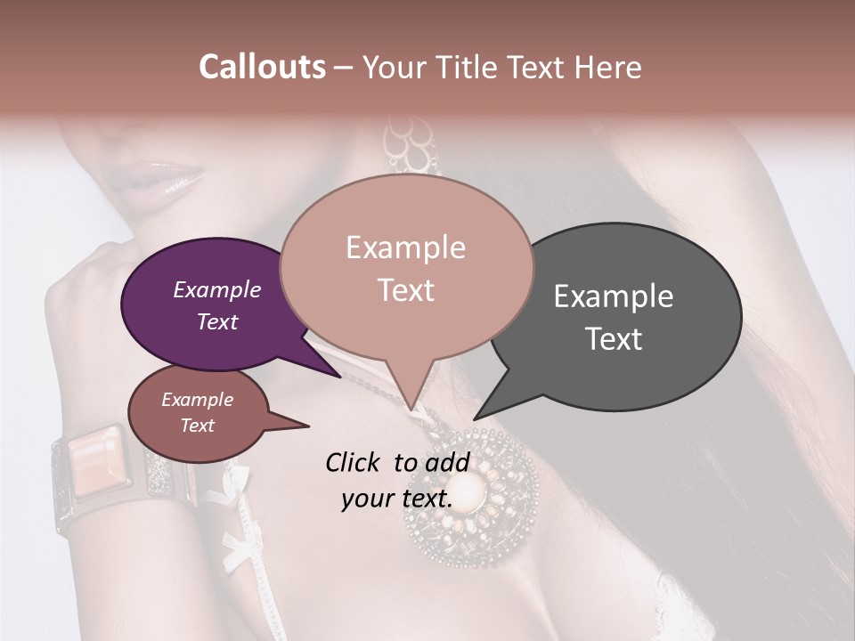 Sensuality Vintage Luxury PowerPoint Template