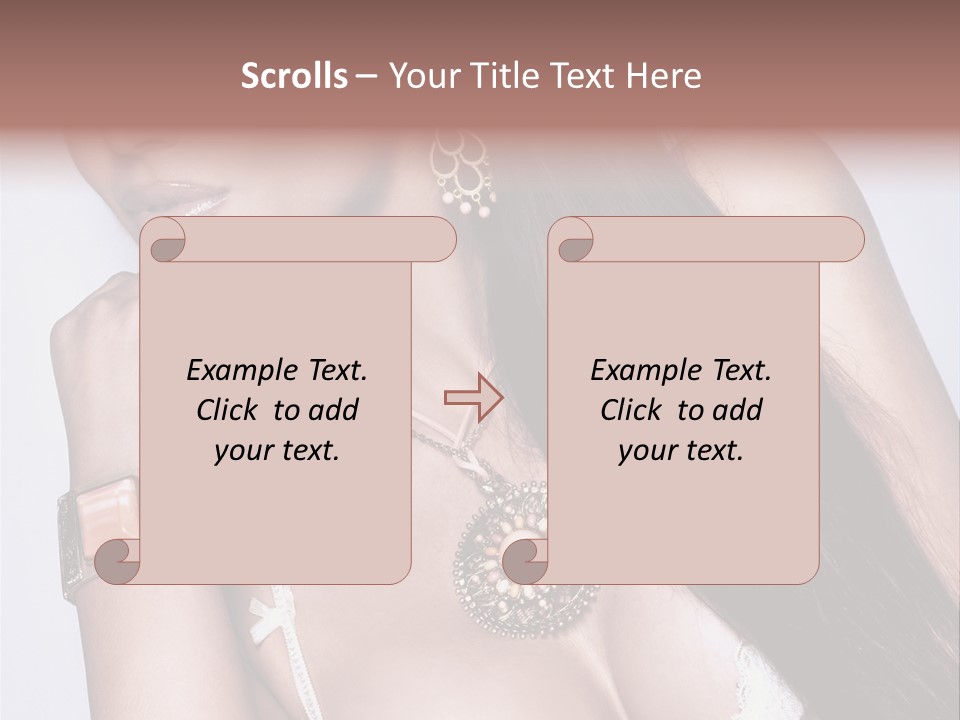 Sensuality Vintage Luxury PowerPoint Template