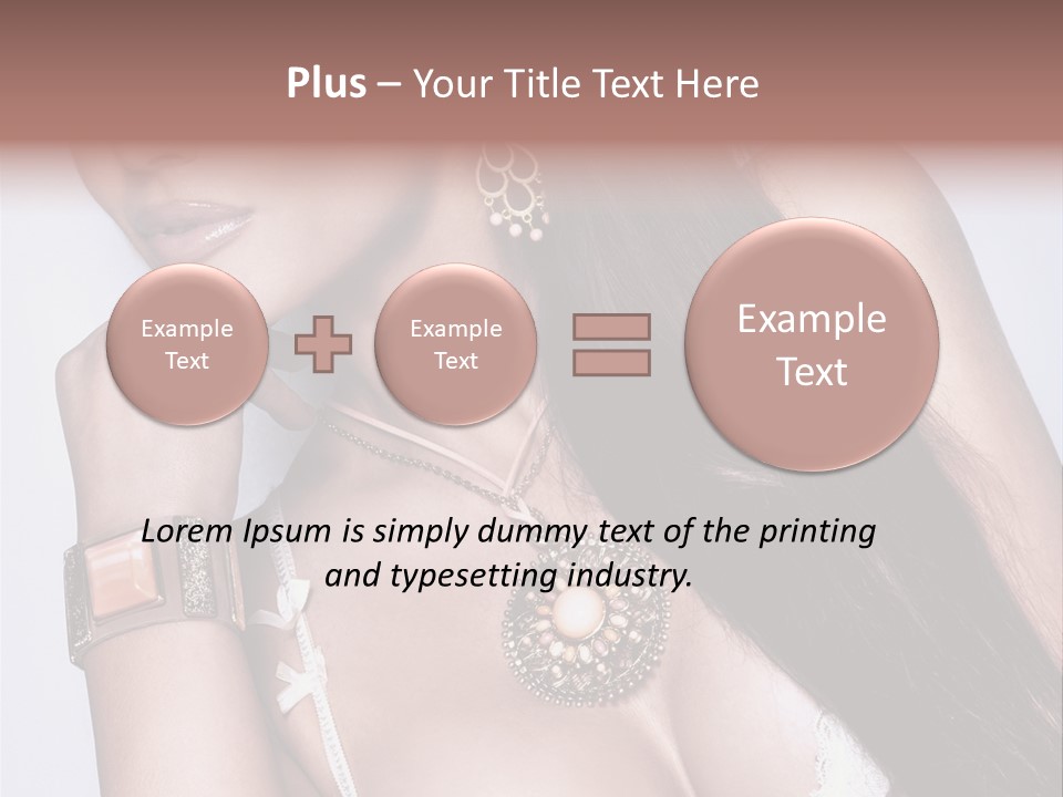 Sensuality Vintage Luxury PowerPoint Template