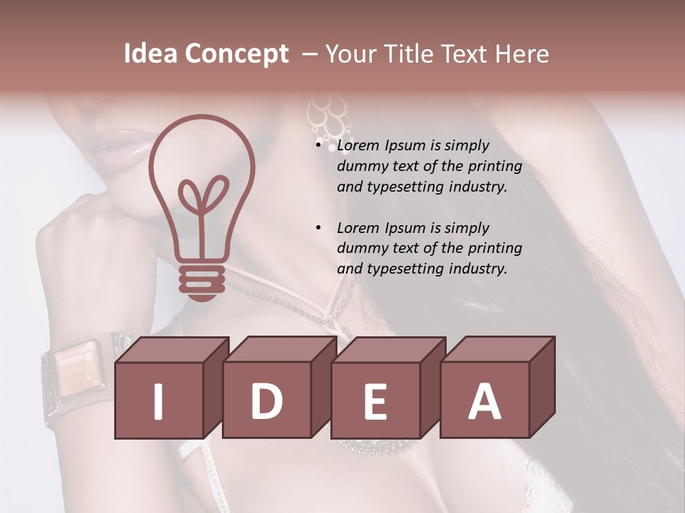 Sensuality Vintage Luxury PowerPoint Template