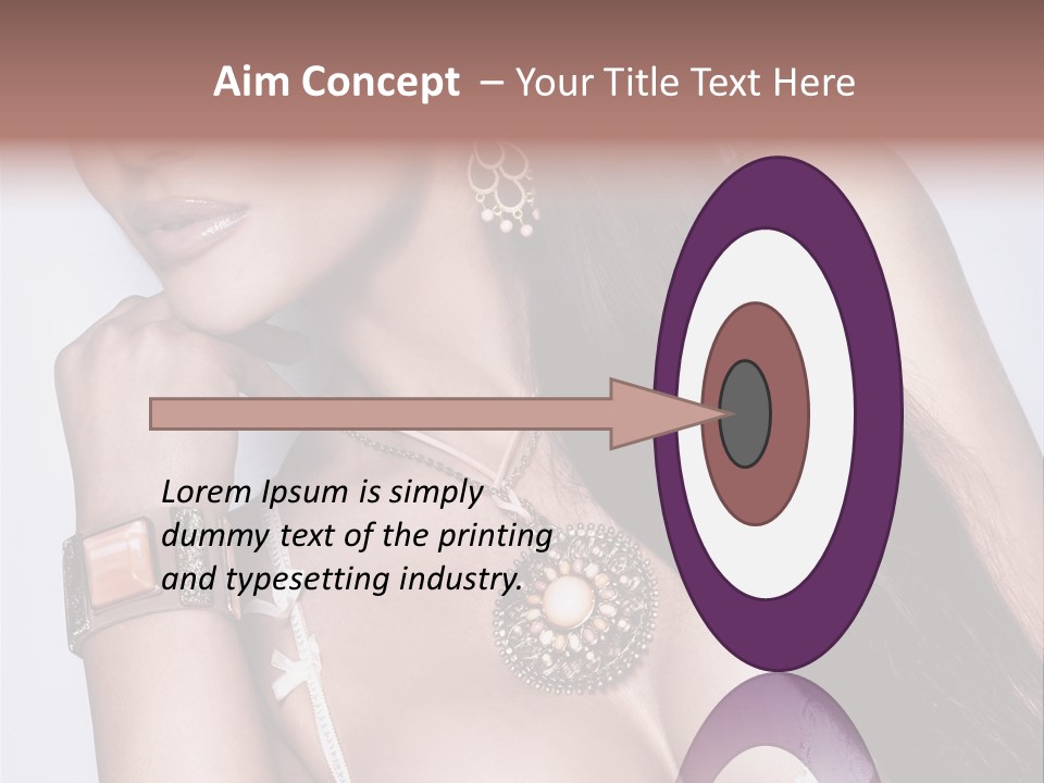 Sensuality Vintage Luxury PowerPoint Template