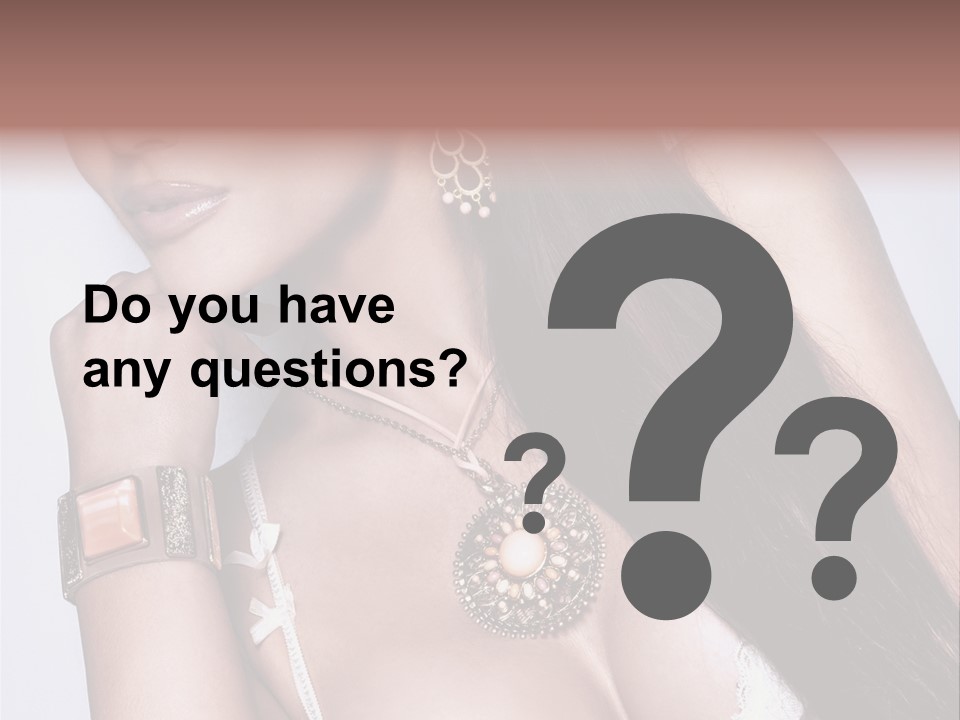 Sensuality Vintage Luxury PowerPoint Template