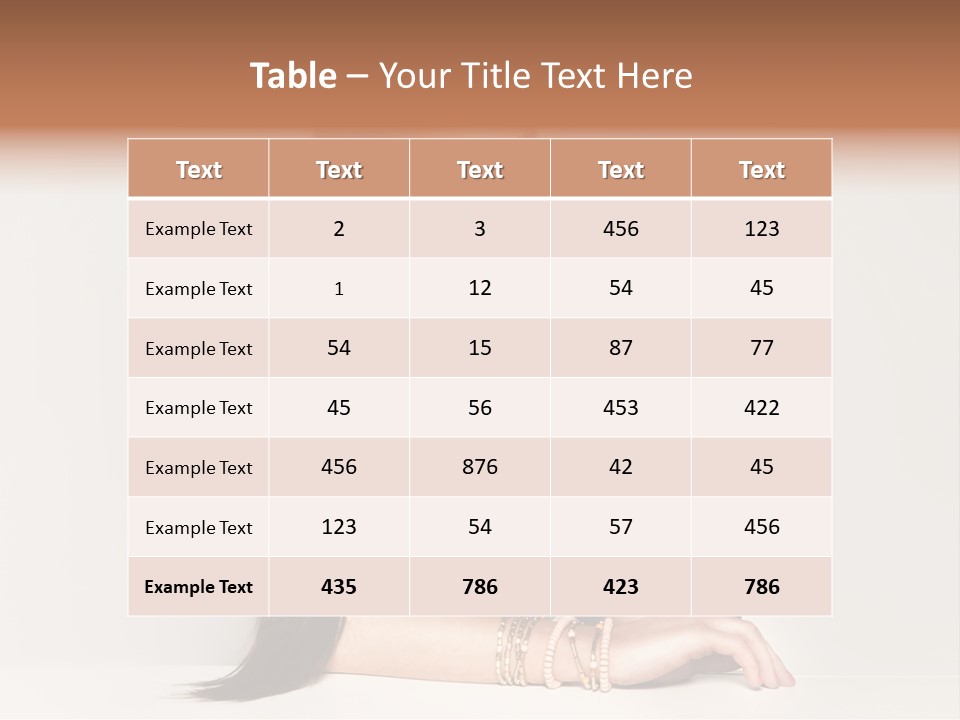 One Color Indoor PowerPoint Template