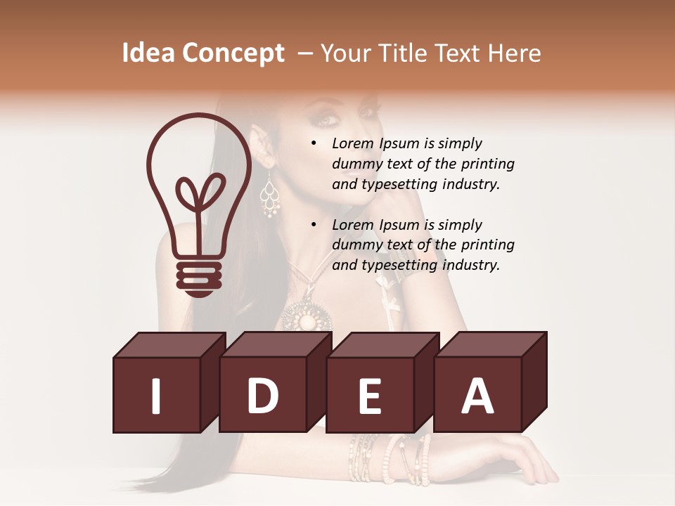 One Color Indoor PowerPoint Template