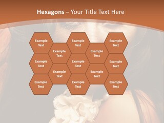 Coquette Grace Sensuality PowerPoint Template