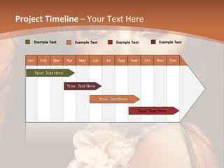 Coquette Grace Sensuality PowerPoint Template