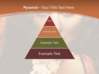 Coquette Grace Sensuality PowerPoint Template