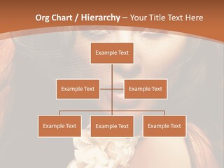 Coquette Grace Sensuality PowerPoint Template
