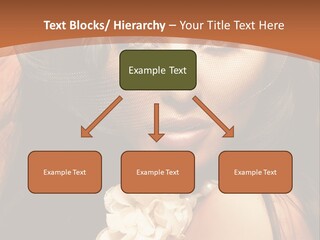 Coquette Grace Sensuality PowerPoint Template