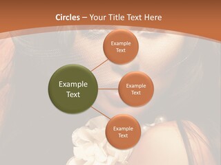 Coquette Grace Sensuality PowerPoint Template