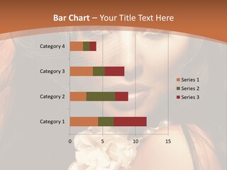 Coquette Grace Sensuality PowerPoint Template