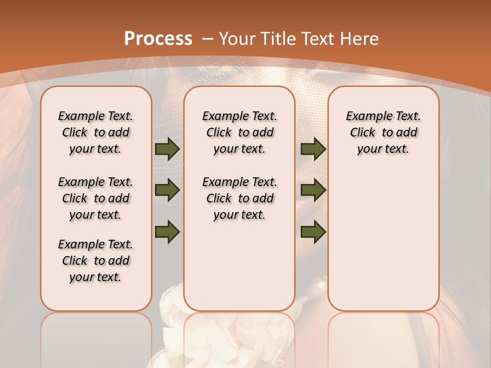 Coquette Grace Sensuality PowerPoint Template