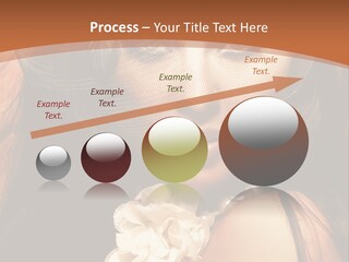 Coquette Grace Sensuality PowerPoint Template