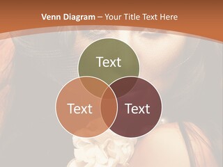 Coquette Grace Sensuality PowerPoint Template