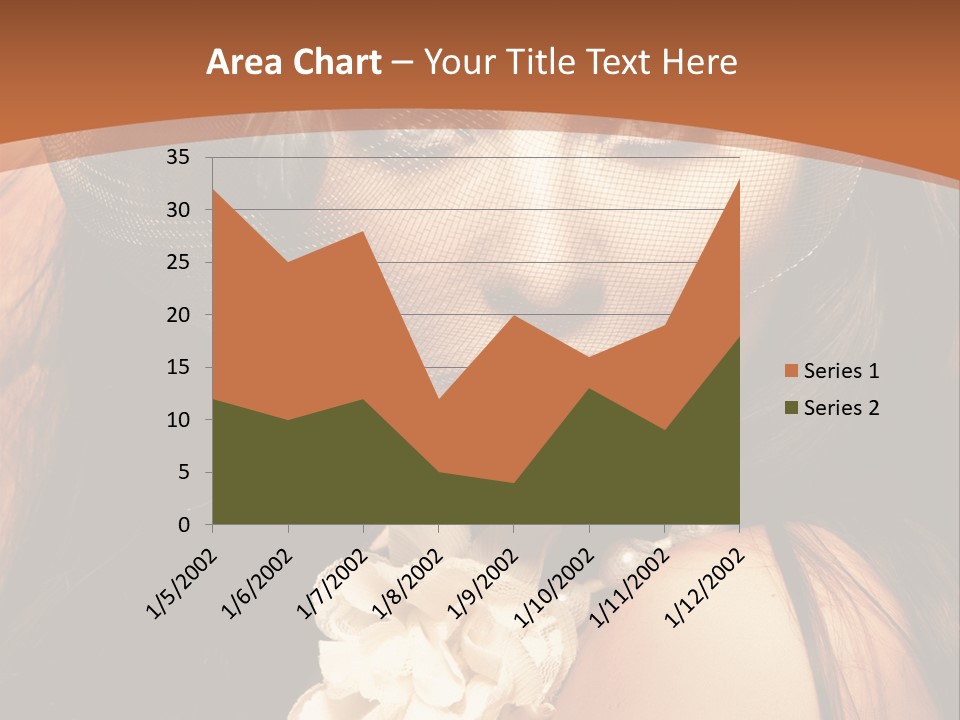 Coquette Grace Sensuality PowerPoint Template