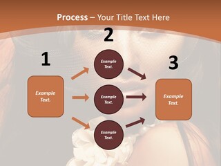 Coquette Grace Sensuality PowerPoint Template