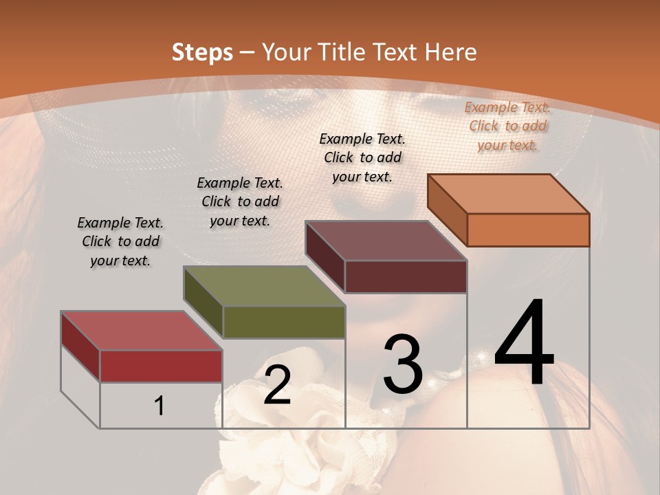 Coquette Grace Sensuality PowerPoint Template