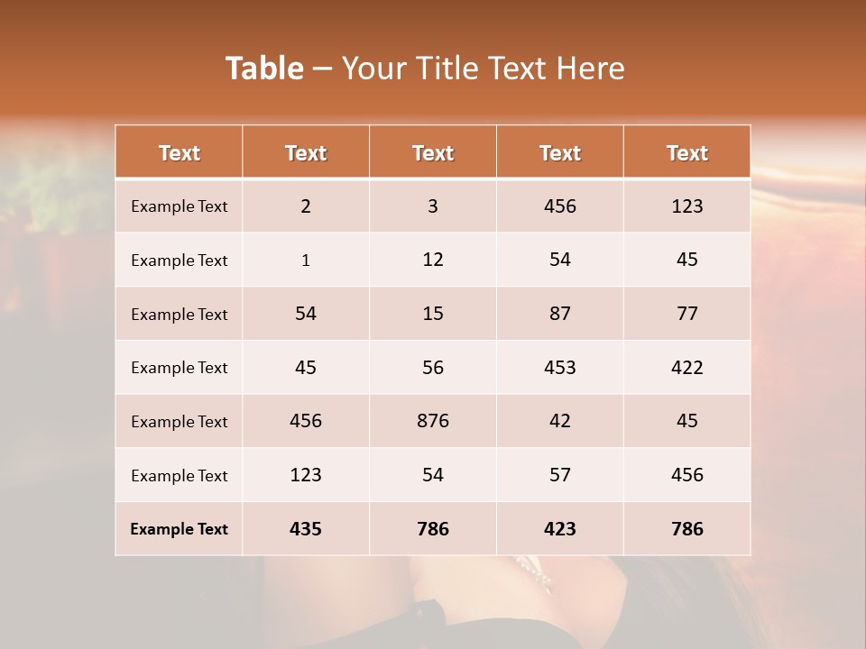 Hat Looking Veil PowerPoint Template