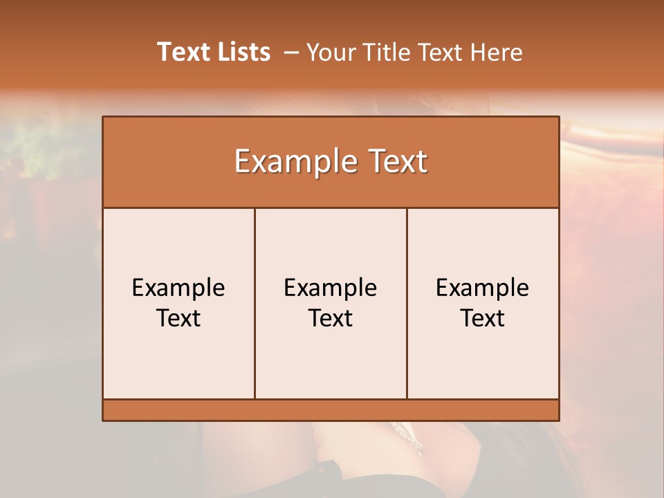 Hat Looking Veil PowerPoint Template