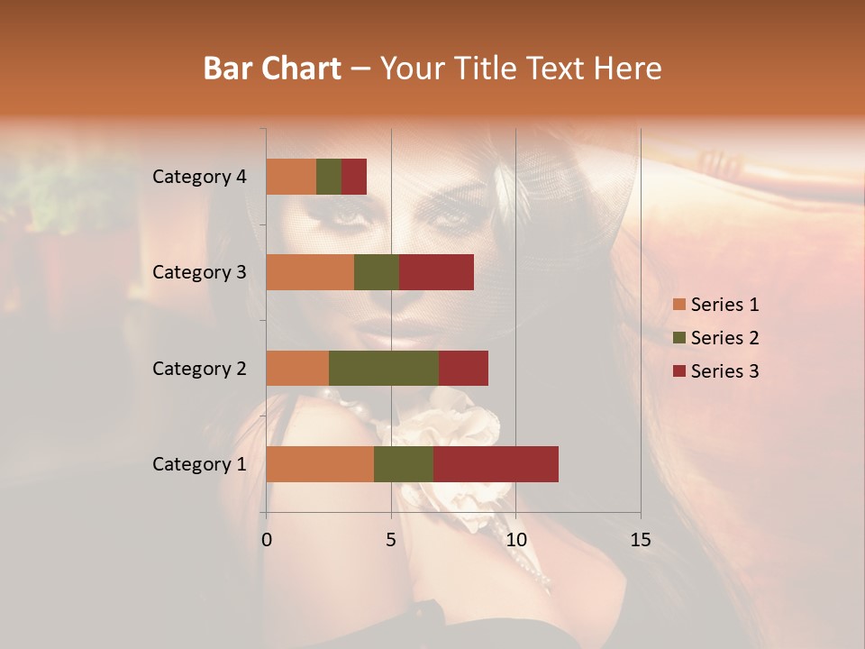 Hat Looking Veil PowerPoint Template