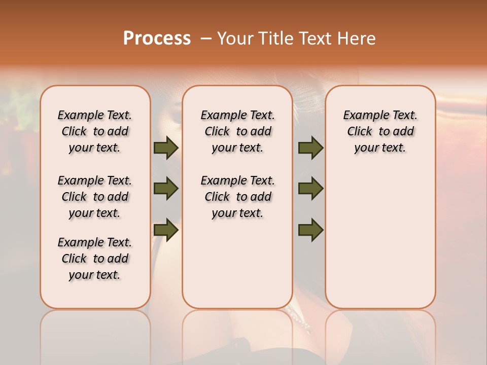 Hat Looking Veil PowerPoint Template
