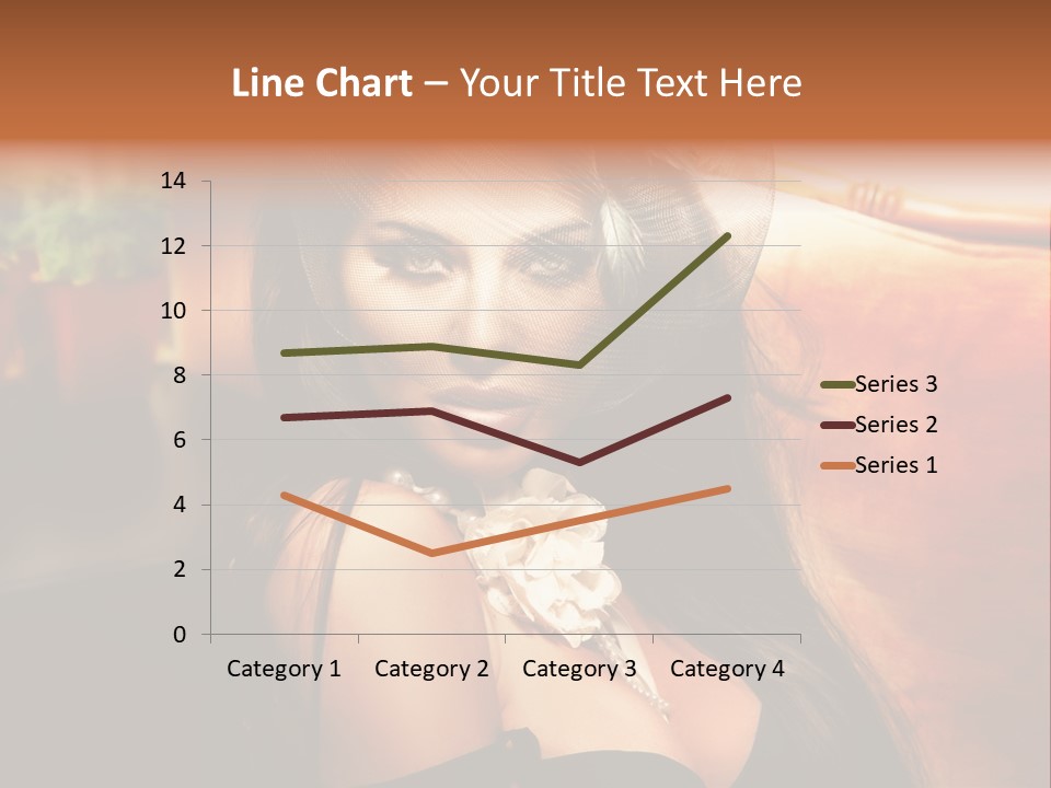 Hat Looking Veil PowerPoint Template