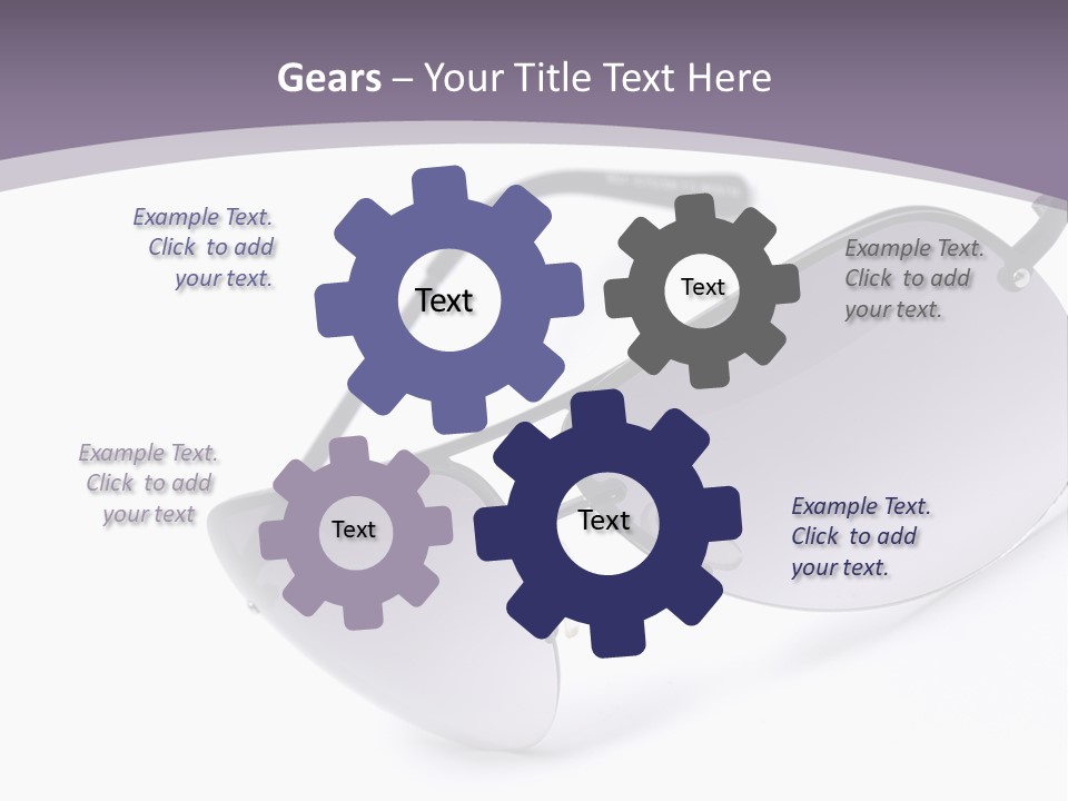 Background Shadow White PowerPoint Template