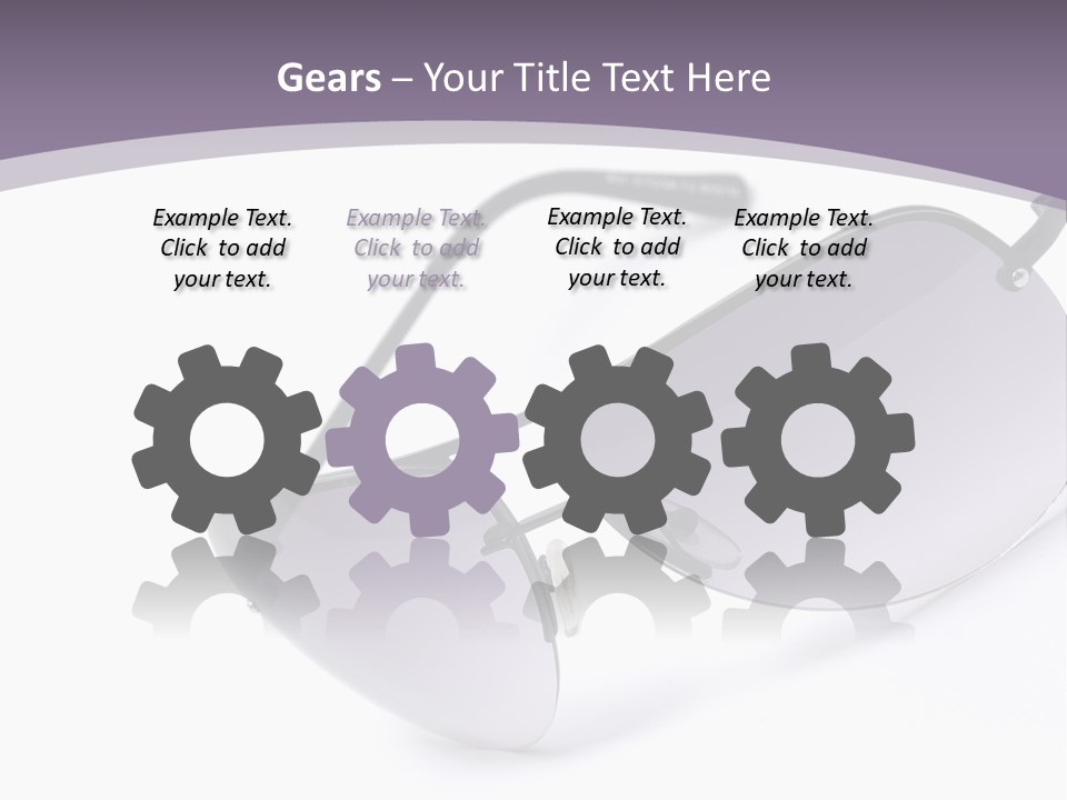 Background Shadow White PowerPoint Template