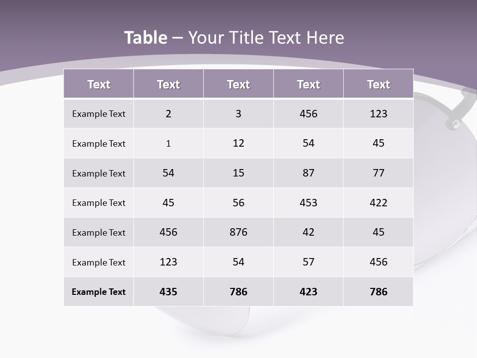 Background Shadow White PowerPoint Template