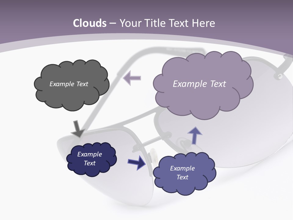 Background Shadow White PowerPoint Template