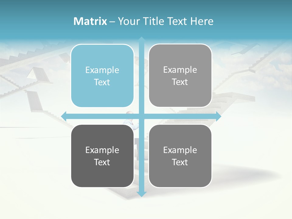 Horizontal Outdoor Man PowerPoint Template