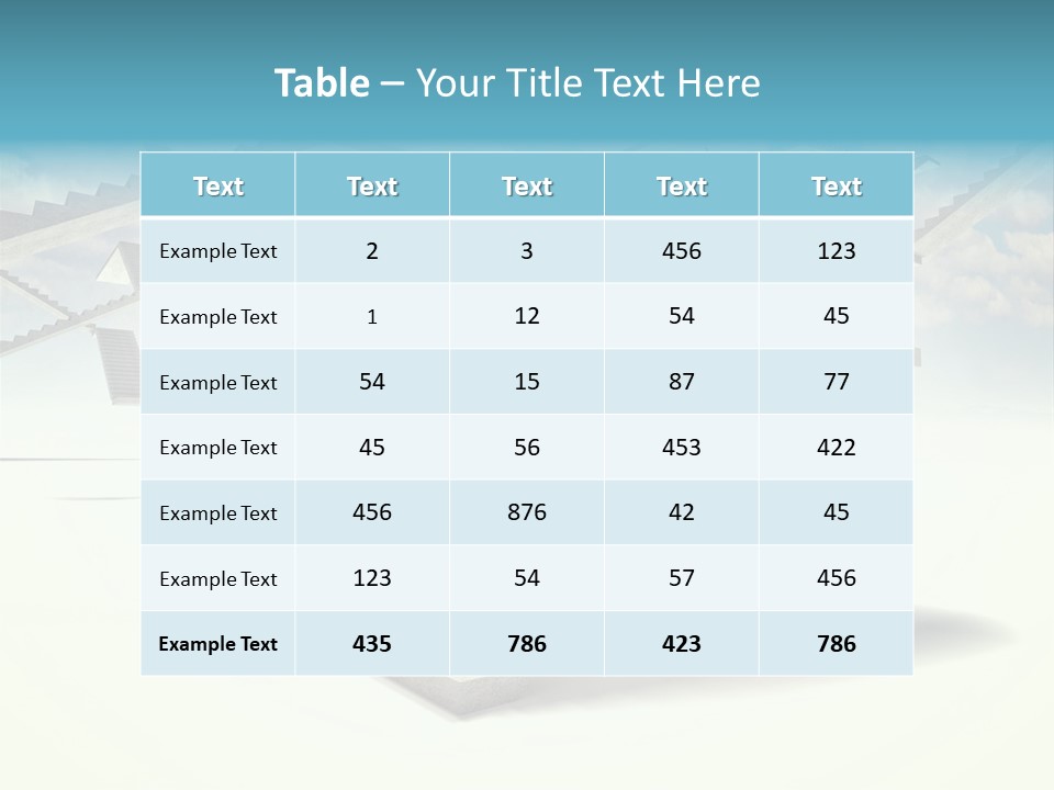 Horizontal Outdoor Man PowerPoint Template