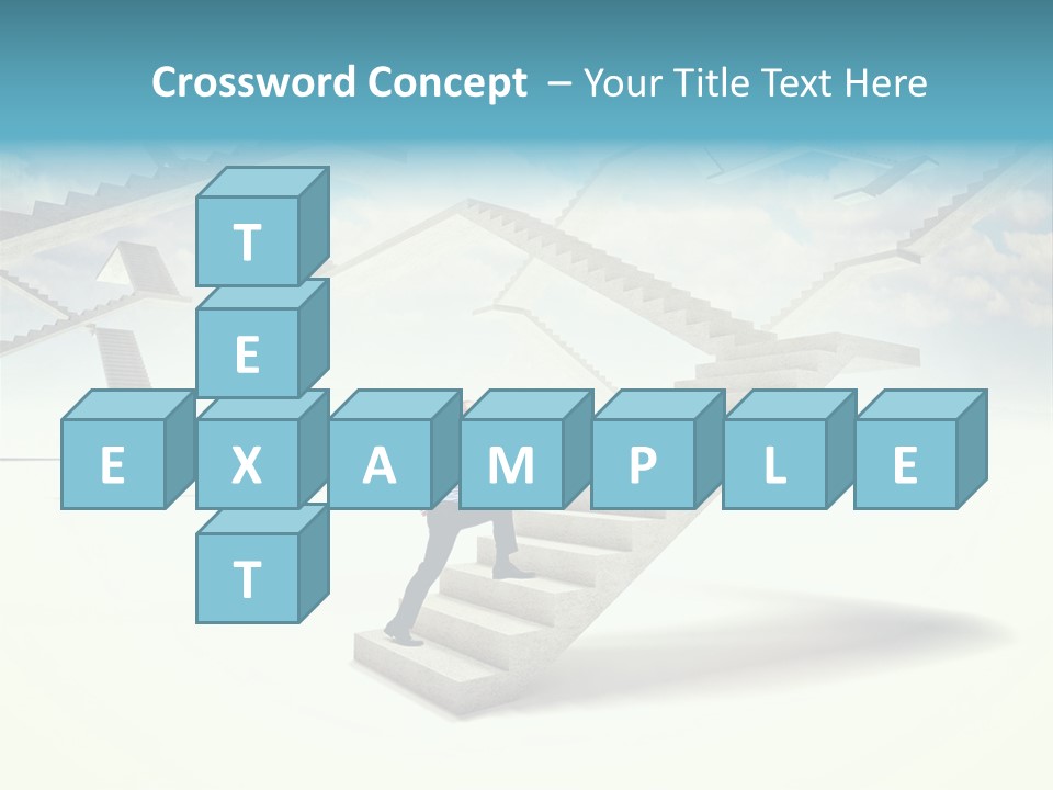 Horizontal Outdoor Man PowerPoint Template