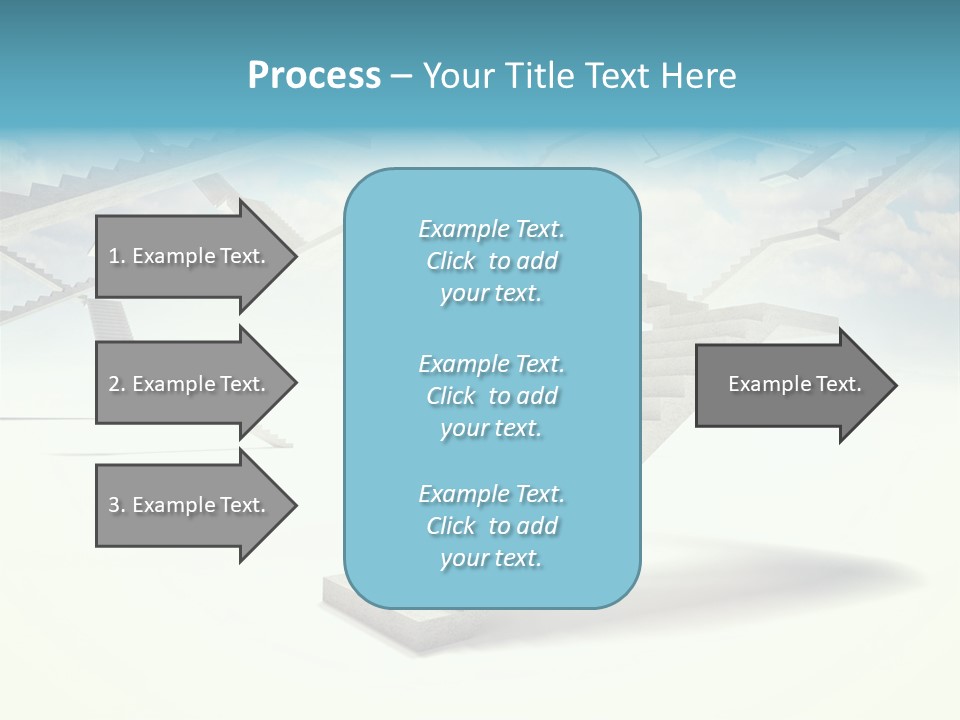 Horizontal Outdoor Man PowerPoint Template
