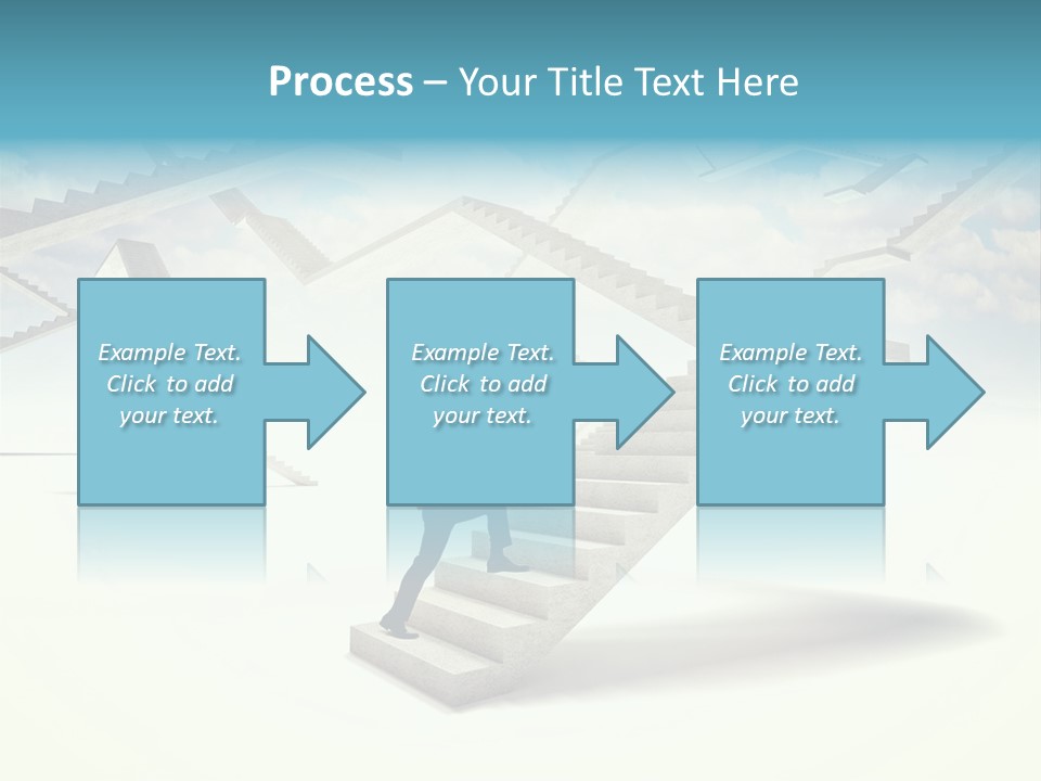 Horizontal Outdoor Man PowerPoint Template