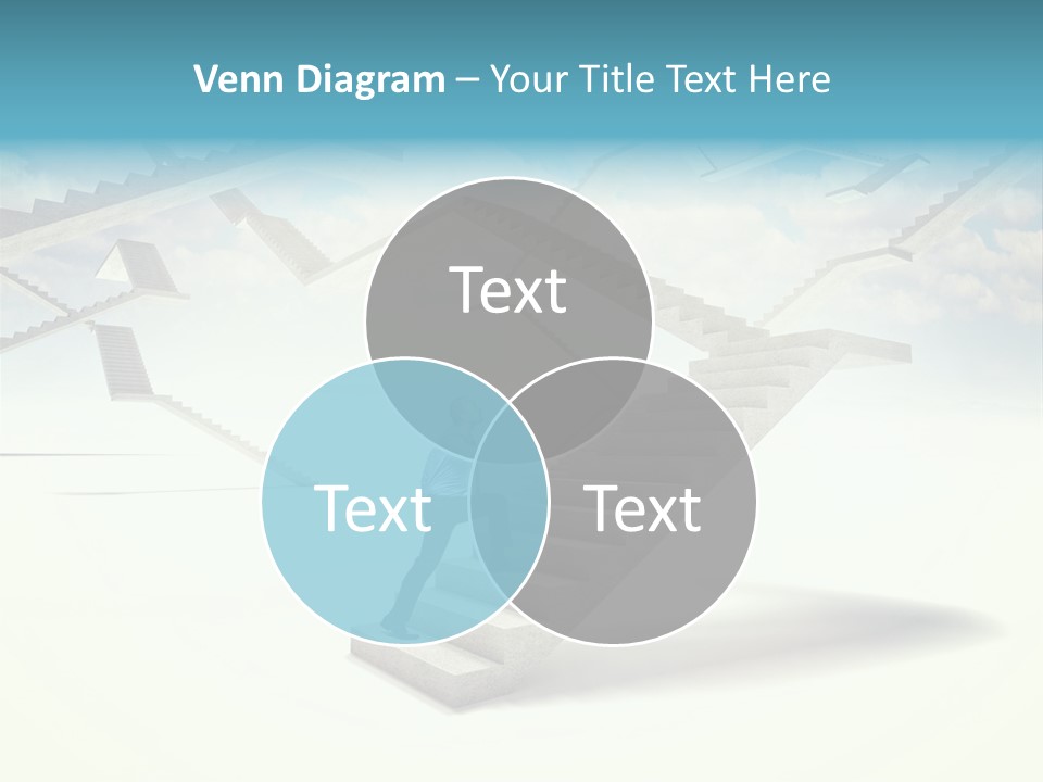 Horizontal Outdoor Man PowerPoint Template