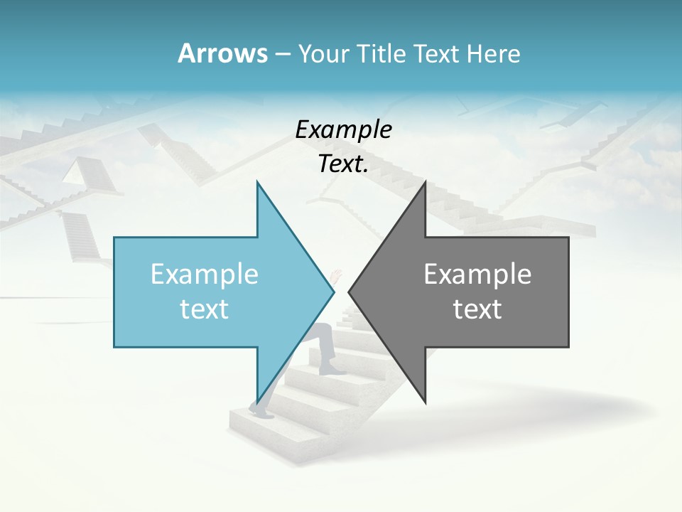 Horizontal Outdoor Man PowerPoint Template