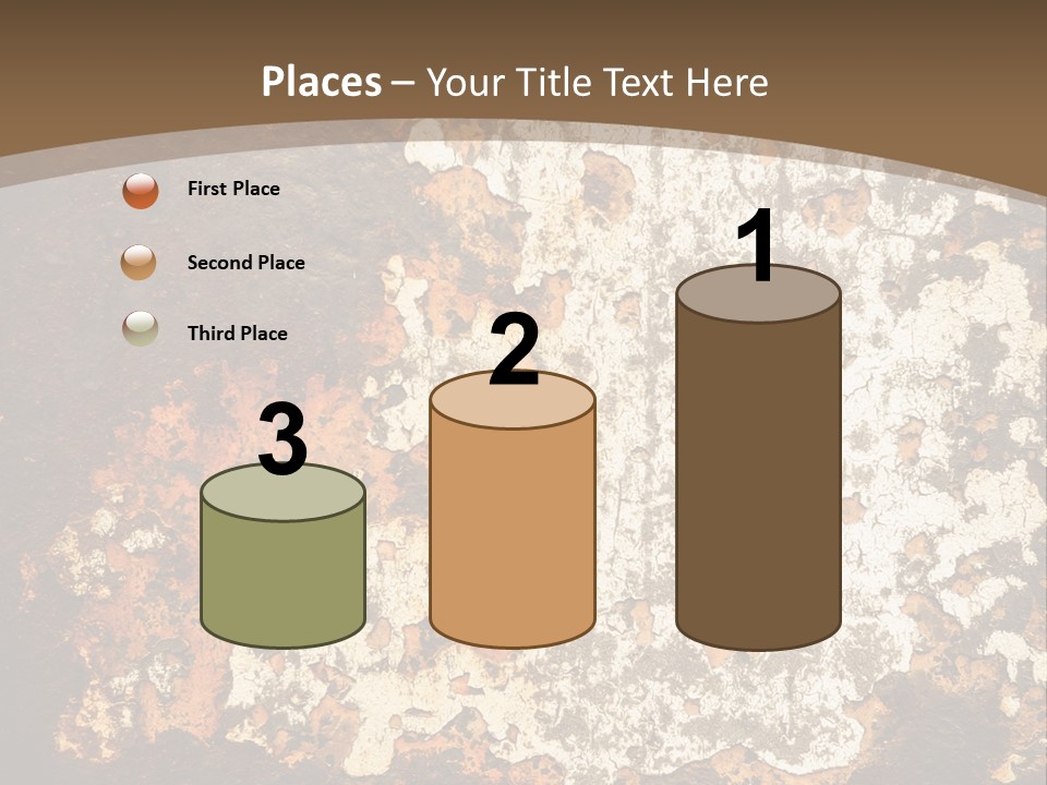 Rough Old Fashioned Abstract PowerPoint Template