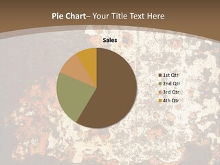 Rough Old Fashioned Abstract PowerPoint Template