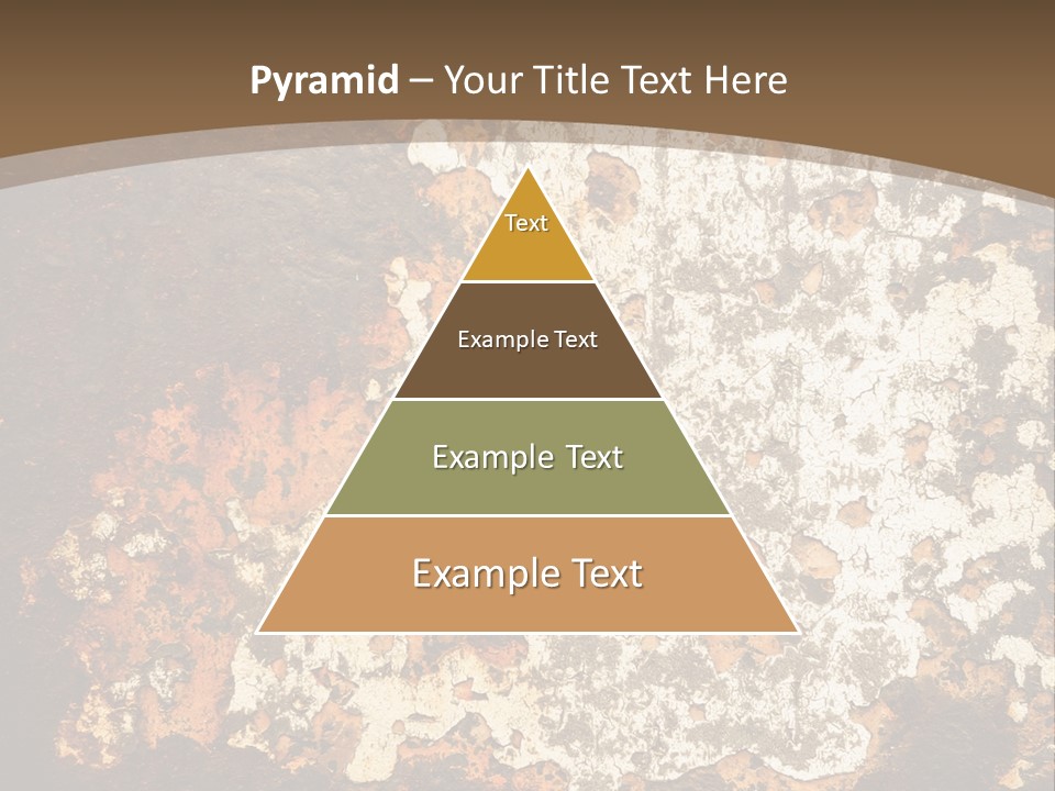 Rough Old Fashioned Abstract PowerPoint Template