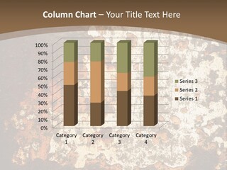 Rough Old Fashioned Abstract PowerPoint Template