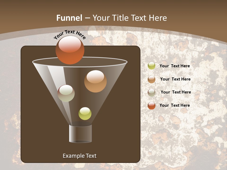 Rough Old Fashioned Abstract PowerPoint Template