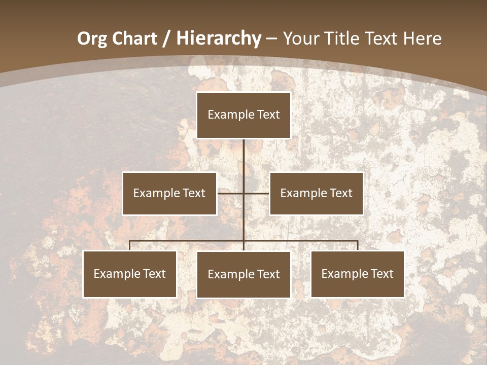 Rough Old Fashioned Abstract PowerPoint Template