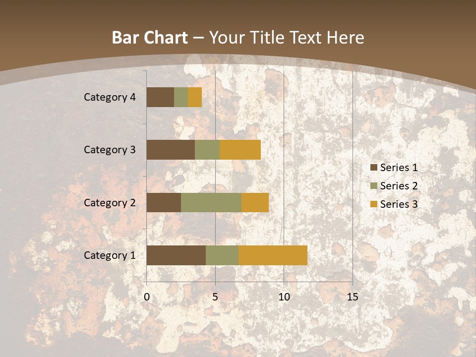 Rough Old Fashioned Abstract PowerPoint Template