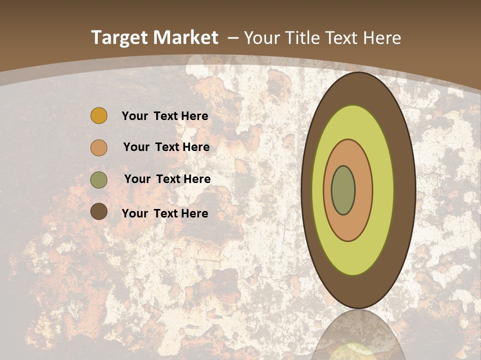 Rough Old Fashioned Abstract PowerPoint Template