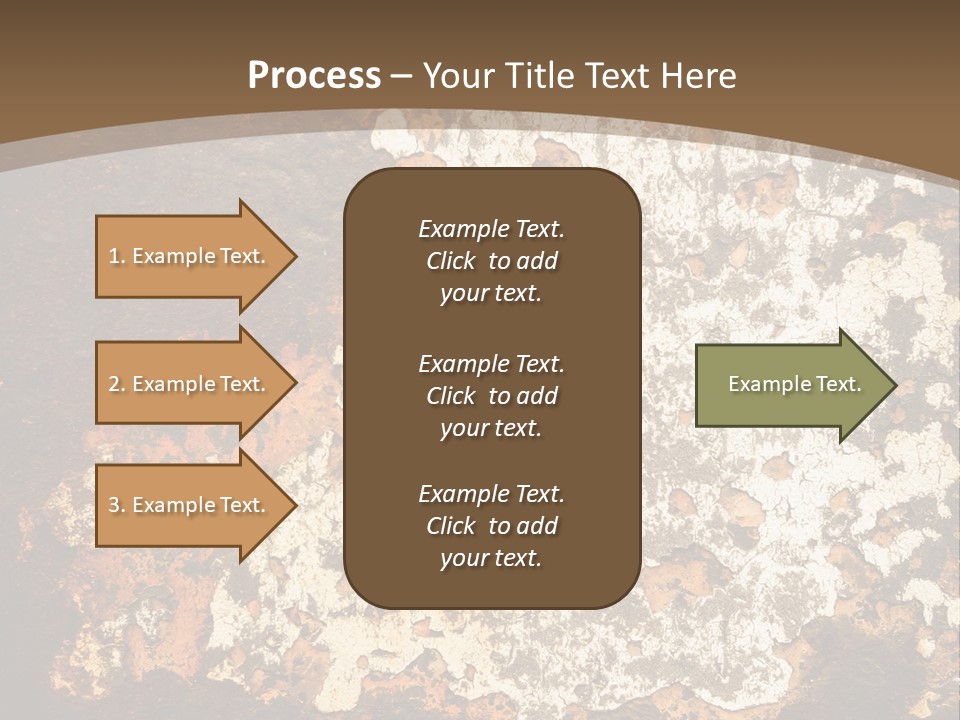 Rough Old Fashioned Abstract PowerPoint Template