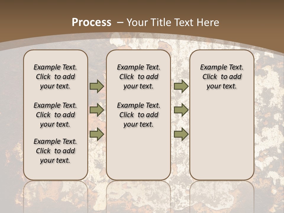 Rough Old Fashioned Abstract PowerPoint Template