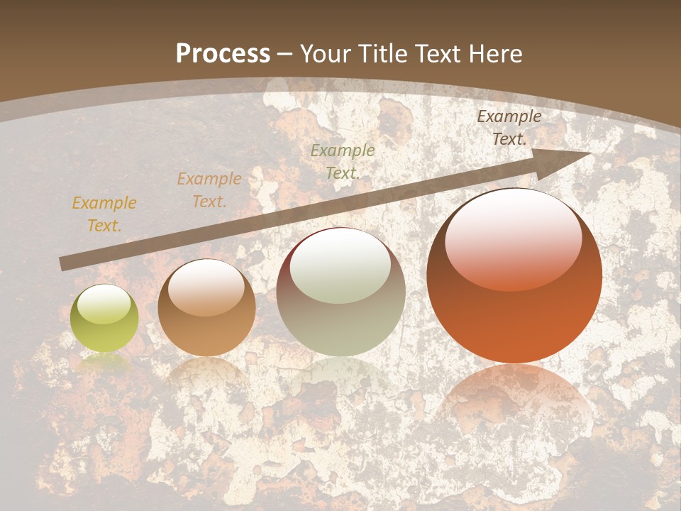 Rough Old Fashioned Abstract PowerPoint Template